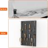 imageTORACK 3 pcs Metal Pegboard Panels for Wall Garage Utility Tools Storage Pegboard for Workbench Shop Modular Peg Board Tool Organizer BoardsPack of 3 BlackBlack