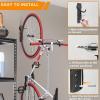 imageTORACK Bike Rack for Garage Wall Mount 2 Pack Bike Hangers for Garage Storage System Vertical Bicycle Hooks for Garage Indoor Spacesaving