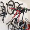 imageTORACK Bike Storage Rack 2 Bike Hooks for Garage Wall Mount Garage Organizer and Storage System Vertical Bicycle Hanger Up to 100lbs