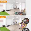 imageTORACK Bike Storage Rack 6 Bike Racks ampamp 5 Hooks for Garage Wall Mount Vertical Bicycles Hanger for Home Space Saving up to 600lbs 64inch