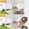 imageTORACK Bike Storage Rack Wall Mount Garage Bike Hanger for 5 Bicycles Adjustable Bike Hooks for Home indoor Holds Up to 300lbs
