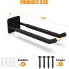 imageTORACK Garage Hooks Heavy Duty Tool Organizer Wall Mount Hanger Rack Garage Storage Utility Hooks for Car Tires Ladders Chairs Strollers Power Tools Garden Tools 2 Pack 124quot Hook2Pack 124 Heavy Hooks