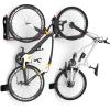 imageTORACK BIKEPAL Space Saving Wall Mounted Swivel Bike Racks Vertical Bike Wall Hangers for Garage Storage Solution 2 Pack2Pack