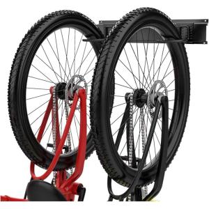 imageTORACK Bike Storage Rack 2 Bike Hooks for Garage Wall Mount Garage Organizer and Storage System Vertical Bicycle Hanger Up to 100lbs