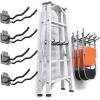 imageTORACK Garage Hooks Heavy Duty Tool Organizer Wall Mount Hanger Rack Garage Storage Utility Hooks for Car Tires Ladders Chairs Strollers Power Tools Garden Tools 2 Pack 124quot Hook4 Pack