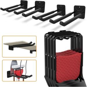 imageTORACK Garage Hooks Heavy Duty Tool Organizer Wall Mount Hanger Rack Garage Storage Utility Hooks for Car Tires Ladders Chairs Strollers Power Tools Garden Tools 2 Pack 124quot Hook4Pack 124 Heavy Hooks