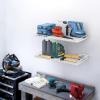 imageTORACK WallMounted Storage Shelves MixedSize Garage Wall Shelving for Closet ampamp Laundry Room HeavyDuty Floating Shelf Holds Up to 65 lbsWhiteWhite