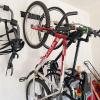 imageTORACK Wall Mounted Bike Rack 2 Bikes Storage Rack for Garage Space Saving Vertical Bike Storage Holds Up to 100 lbsHang 2 bikes