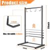 imageTORACK Freestanding Bike Storage Stand for Garage Heavy Duty 7 Bikes and 7 Helmets Vertical Bike Storage Stand Floor Bike Storage RackStand for 4 bikes
