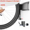 imageTORACK WallMounted Swivel Bike Rack Garage Vertical Bike Hangers for 3 Bikes and 3 Helmets Rotating Bike Storage Hooks Holds Up to 300 lbsfor 3 bikes