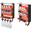 imageTORACK Spray Paint Can Holder Wall Mount Heavy Duty Metal Spray Can Holder for Garage Paint Can Storage Rack for Shop Holds Up to 100 lbsPack of 2Holds 16 cans