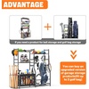 image:imageTORACK Golf Bags Stand with Ball Storage Large Capacity Garage Sports Equipment Organizer Indoor Toys Storage