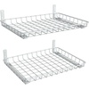 image:imageTORACK 2 Pack 12x24 inch WallMounted Shelf Garage Wall Shelves for Closet amp Laundry Room HeavyDuty Floating Shelf Hold Up to 60 lbsWhiteWhite