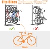 image:imageTORACK Garage Freestanding Hanging Bike Stand with Wheels Heavy Duty Rolling 5 Bikes Vertical Bike Storage Stand Floor Bike Storage Rackfor 5 BikesBike stand for 5 bikes
