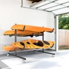 image:imageTORACK HeavyDuty Rolling Kayak Rack Freestanding Kayak Storage Stand Garage Kayak Holder with Wheels4tier Rolling