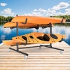 image:imageTORACK HeavyDuty Rolling Kayak Rack Freestanding Kayak Storage Stand Garage Kayak Holder with Wheels4tier Rolling