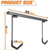 image:imageTORACK Overhead Bike Rack for Garage CeilingMounted Bicycle Storage Hooks for 4 Bikes Horizontal or 8 Bikes Vertical Adjustable Bicycle Hooks for Mountain Road Bikesfor 4 bikes