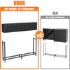 image:imageTORACK Heavy Duty 48 in4 ft Firewood Rack with Cover96 in